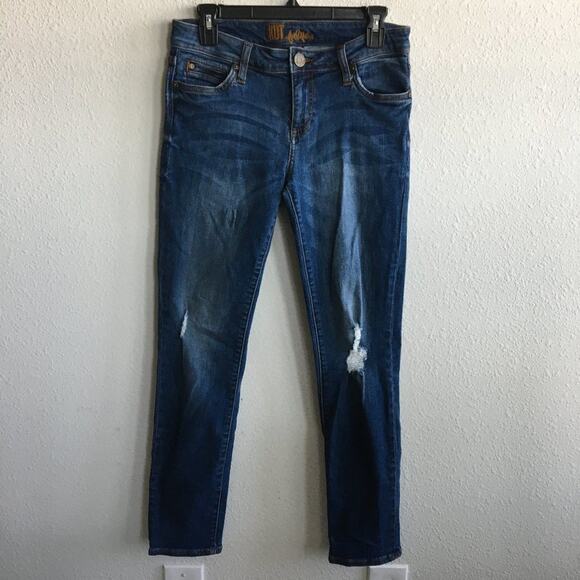 Kut from the Kloth Medium Wash Skinny Jeans Sz. 4 - Picture 2 of 12